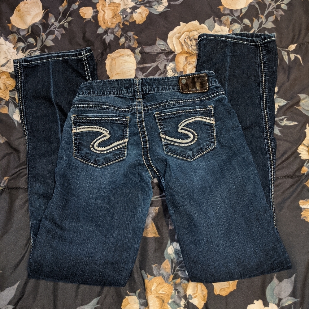 Silver jeans